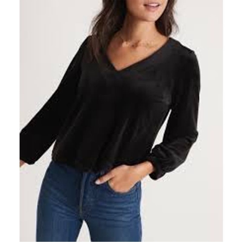 Marine Layer Jasmine Black Top